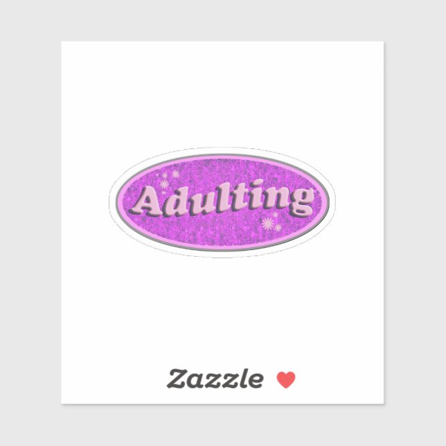 Epic Adulting Slogan Flashback Vintage Fun (Sheet)