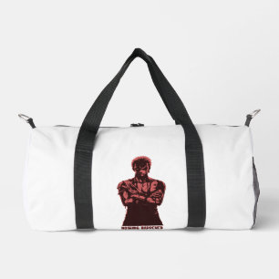 Epic Anime Swordsman "Nothing Happened" Gym Duffle Bag