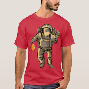 Epic Astronaut Playing Basketball T-Shirt