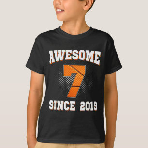Epic Basketball 7th 2019 7 Old Years Since T-Shirt
