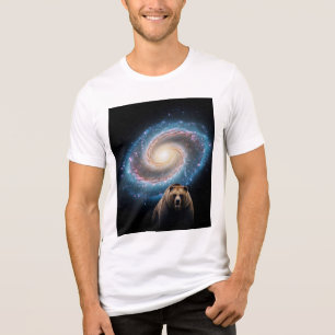  Epic Battle: Galaxy vs. Bear Tri-Blend Shirt