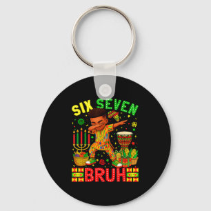 Epic Bruh American Black History 67 Seven African Key Ring