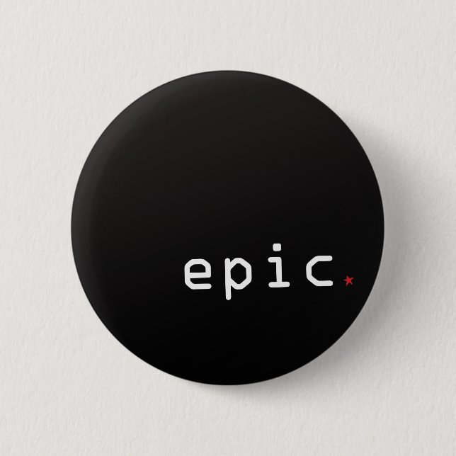 Epic Button (Front)