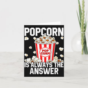 Epic Costume Popcorn Lover Corn Pop Card