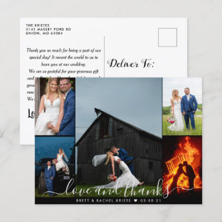 Epic Day Thank You Postcard