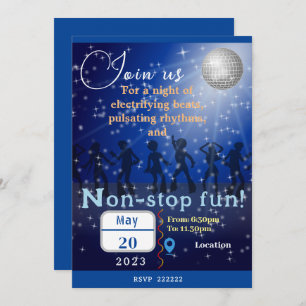Epic DJ Party Get-Together! Invitation