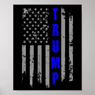 Epic Donald Trump Vintage Usa Vintage Flag Ls T Sh Poster