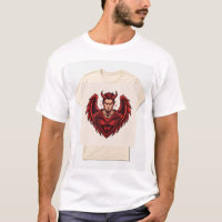 "Epic Esports Emblem T-Shirt - Devil Angel in acti