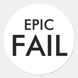 EPIC FAIL stickers