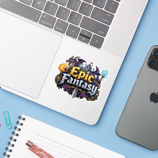 Epic Fantasy Lover (Laptop w/ iPhone)