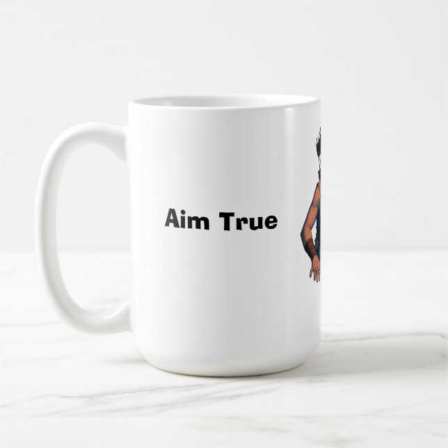 Epic Fantasy Warrior Archer – Ancient Her T-Shirt Coffee Mug (Left)