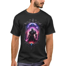 Epic Fantasy Warrior vs. Shadow Giant Graphic