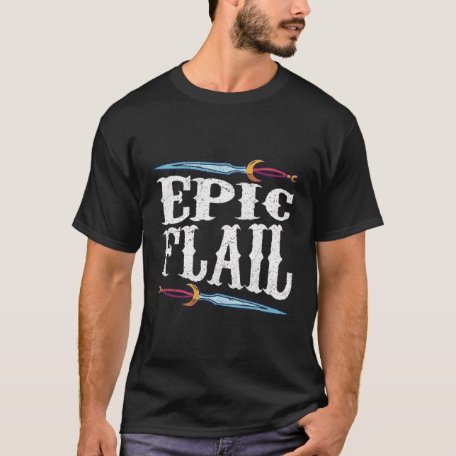 Epic Flail Larping T-Shirt (Front)