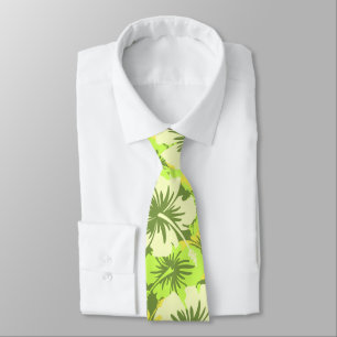 Epic Floral Hibiscus Hawaiian Necktie
