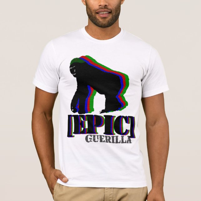 Epic Guerrilla Gorilla T-Shirt (Front)