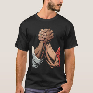 Epic Handshake Strong Bro Arms Friendship Power Te T-Shirt