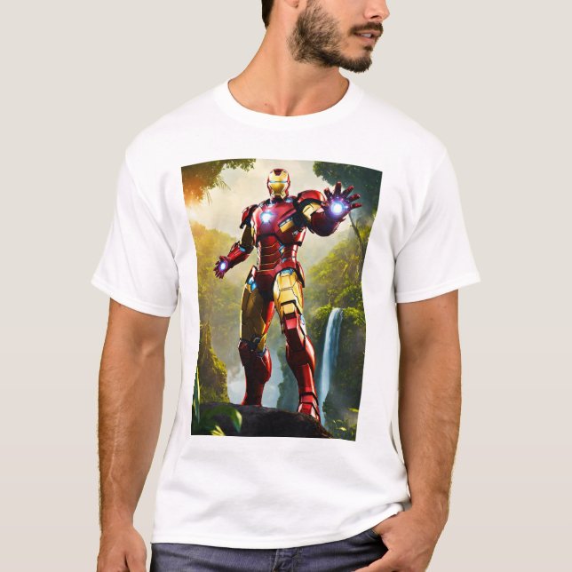 Epic Hero Showdown  T-Shirt (Front)