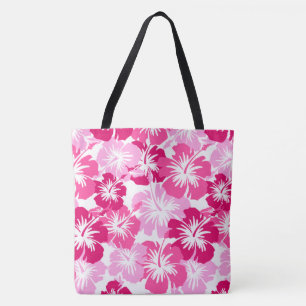 Epic Hibiscus Hawaiian Floral Aloha Beach Bag