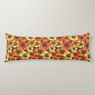 Epic Hibiscus Hawaiian Floral Aloha Shirt Print Body Cushion