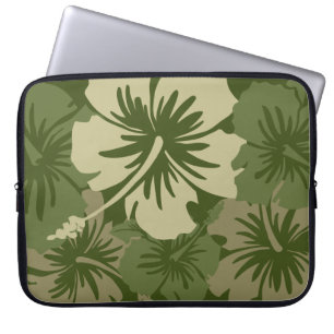 Epic Hibiscus Hawaiian Neoprene Wetsuit Laptop Sleeve