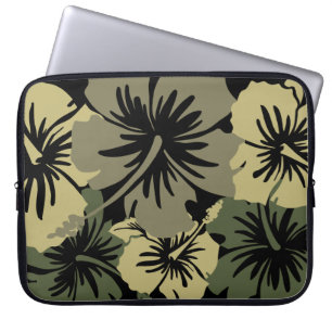 Epic Hibiscus Hawaiian Neoprene Wetsuit Laptop Sleeve