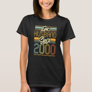 Epic Husband Since 2000 23 Year 23rd Wedding Anniv T-Shirt