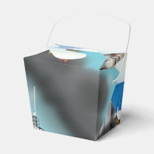Epic Ice Planet Space Battle Favour Box