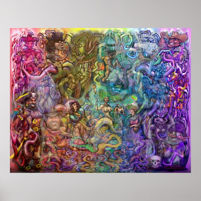 Epic Interwoven Stories Poster (Front)