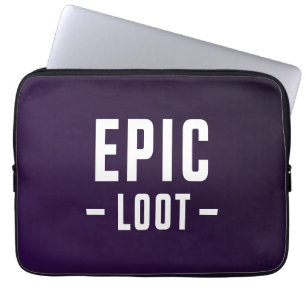 Epic Loot Gamer Laptop Sleeve
