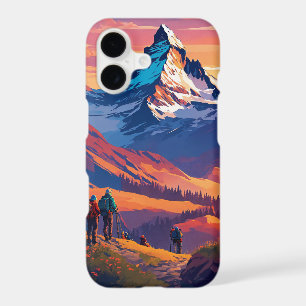 Epic Matterhorn Sunset iPhone Case
