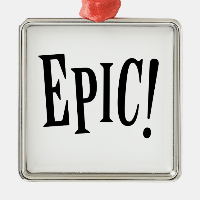 Epic Metal Tree Decoration (Front)