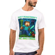 Epic Minecraft Inspired T-Shirt – Gamer Tee
