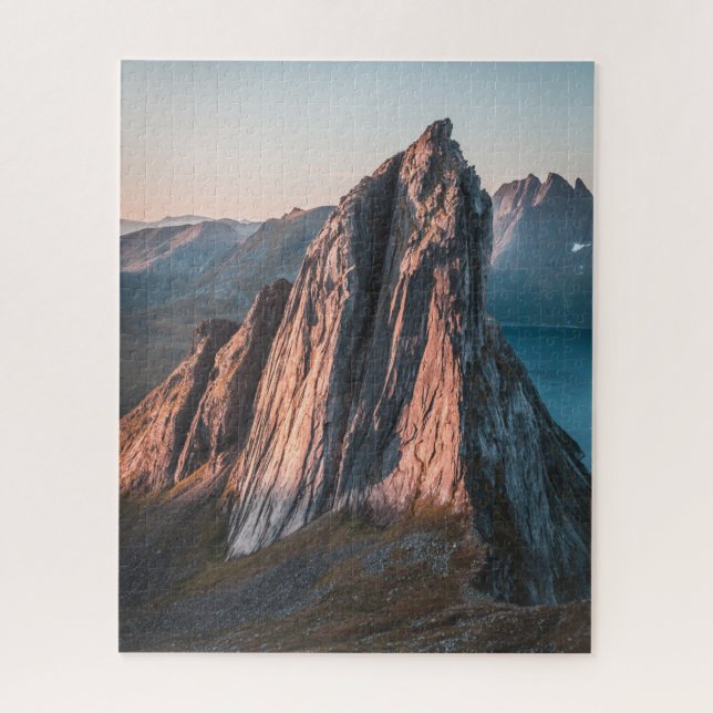 Epic Mountain Norway Jigsaw Puzzle (Vertical)