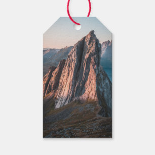 Epic Mountain Norway Landscape Photo Gift Tags