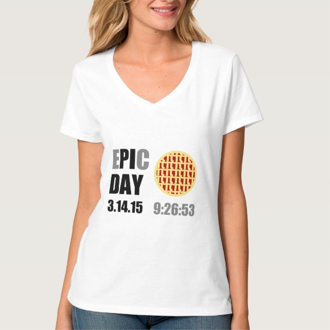 Epic Pi Day - E"PI"C DAY T-Shirt (Front)