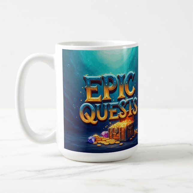 Epic Quests  Coffee Mug (Left)