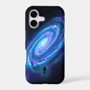 Epic Sci Fi Outer Space Astronaut Nebula