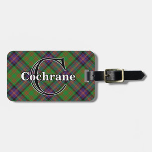 Epic Scotland Clan Cochrane Tartan Luggage Tag
