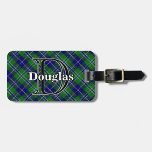 Epic Scotland Clan Douglas Tartan Customise Luggage Tag