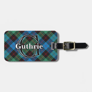 Epic Scotland Clan Guthrie Tartan Luggage Tag