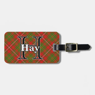 Epic Scotland Clan Hay Tartan Luggage Tag