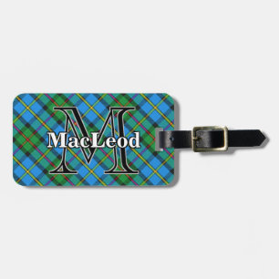 Epic Scotland Clan MacLeod of Harris Tartan Luggage Tag