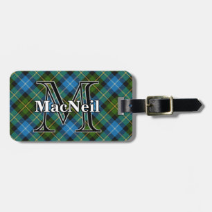 Epic Scotland Clan MacNeil Tartan Luggage Tag