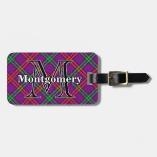 Epic Scotland Clan Montgomery Tartan Luggage Tag