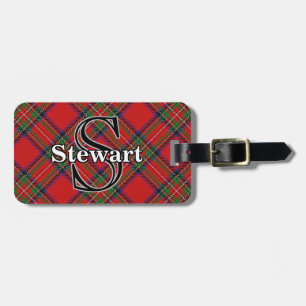 Epic Scotland Clan Stewart Tartan Luggage Tag