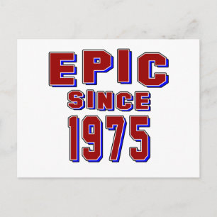Epic since 1975 postcard