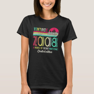 Epic Since January 2008 14 Years Old Born January  T-Shirt