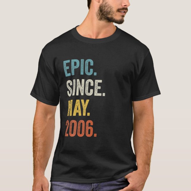 Epic Since May 2002 20Th Birthday T-Shirt (Front)
