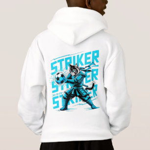 Epic Soccer Samurai Cat - Cool Gamer & Anime Fan