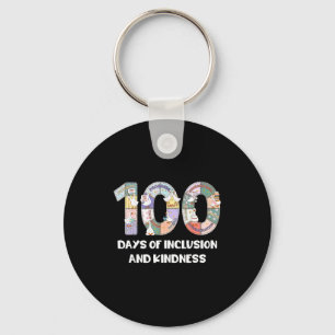 Epic SPED Silly Autism 100 Days School Teacher Goo Key Ring